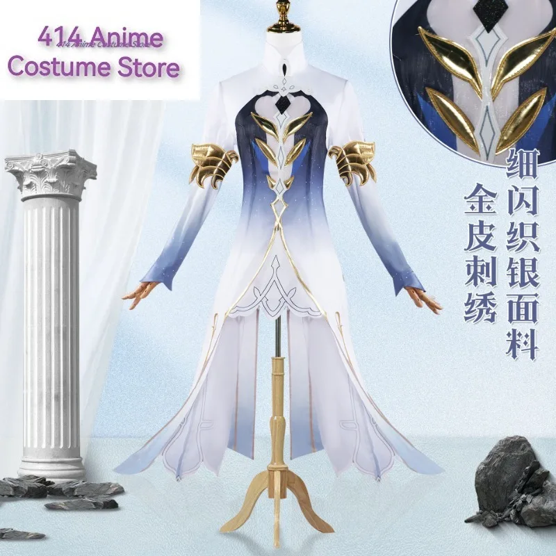 Genshin Demon God Focalors Furina Cosplay Costume Impact Divine Attire Carnival Uniform Anime Halloween Masquerade Women Game