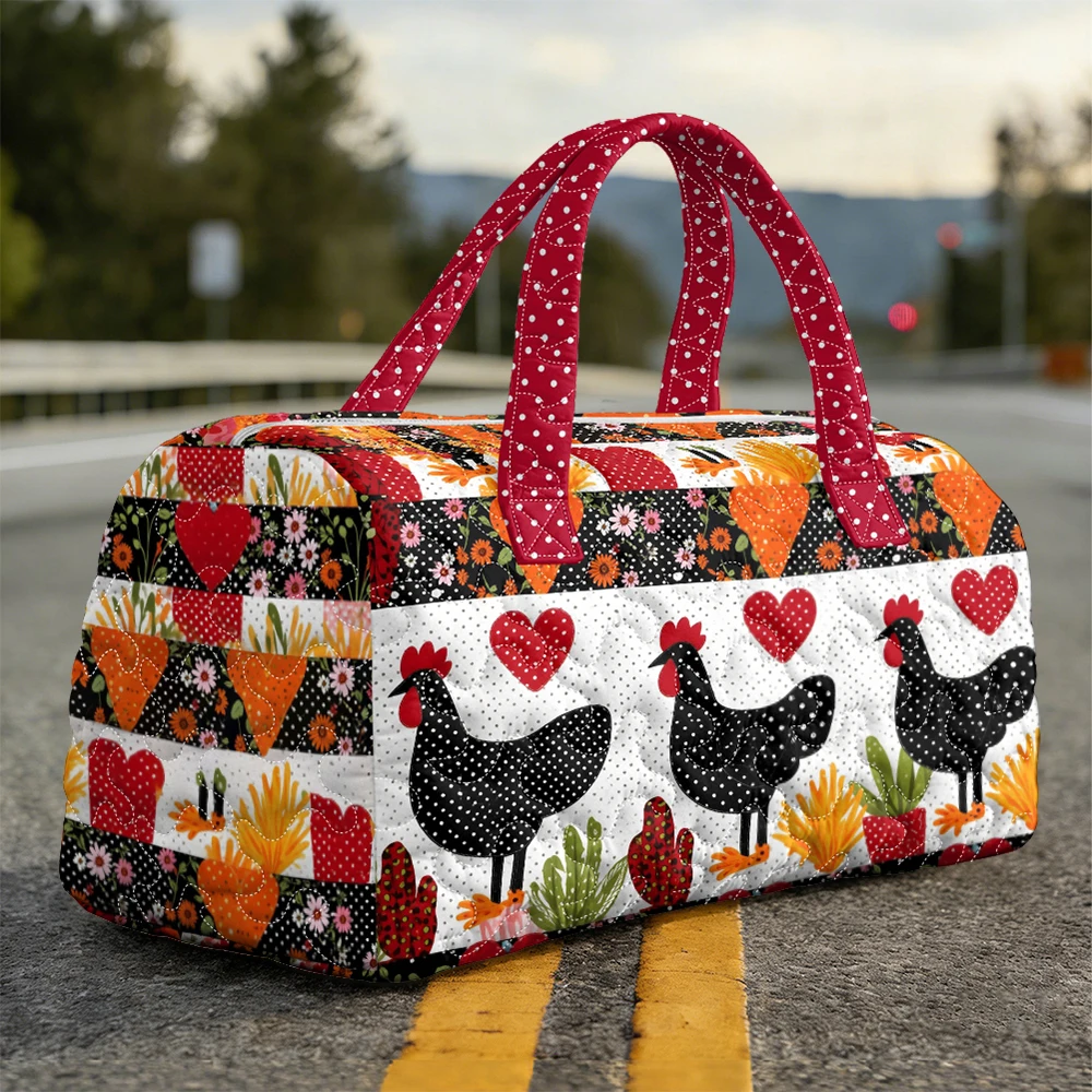 

3D Printed Quilted Travel Bags Handbag Fashion Personalized Gifts Sport Bags Custom Tote Bag Training Bag Beach Hiking Camping