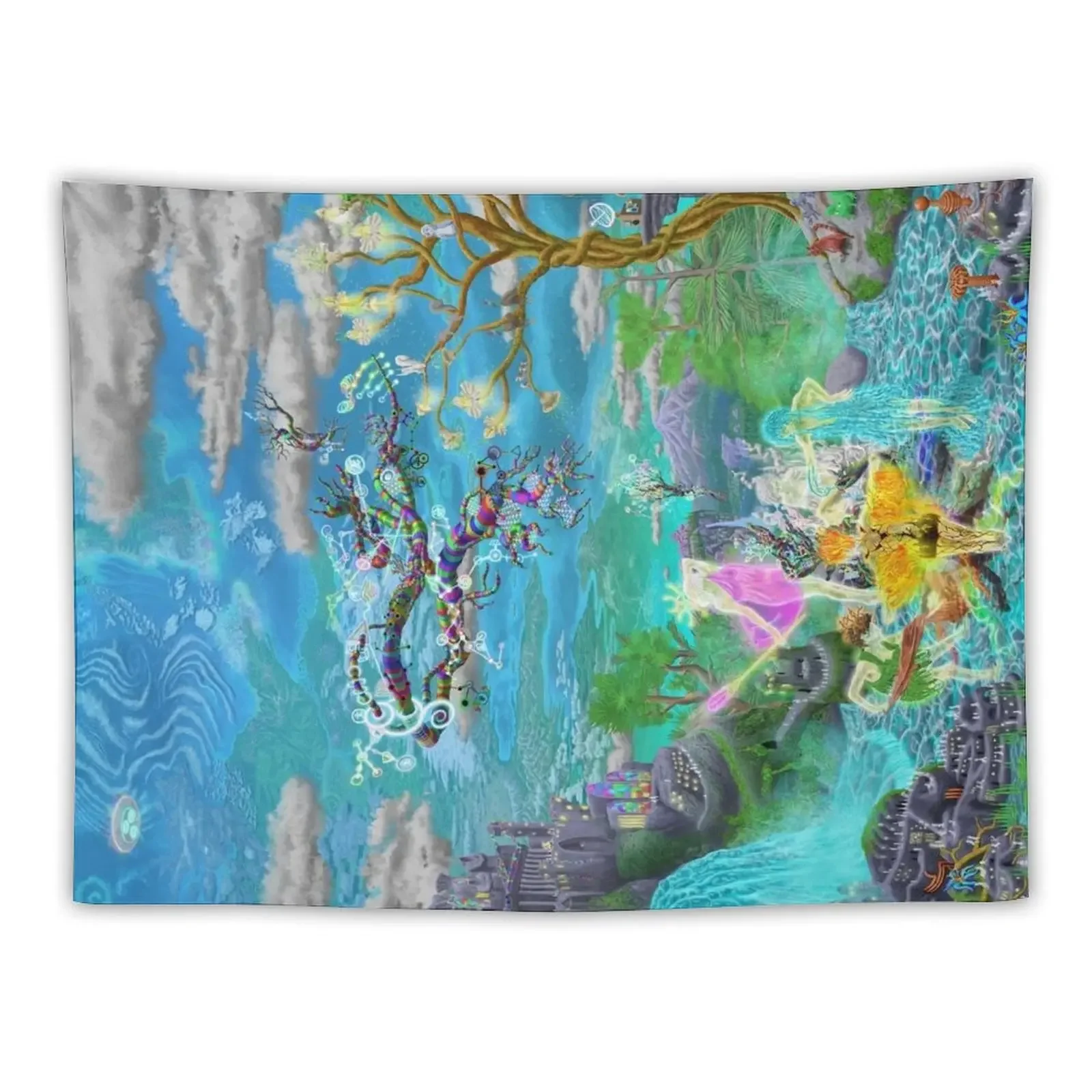 

Fairy Festivals of the Inner Earth Tapestry Anime Decor Decorative Wall Murals Wall Decor Hanging Tapestry