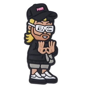 Feid PVC -Schuhe Charme für Frauen und Männer, Accessoires, Sänger Reggaeton, Sonnenbrille, Trends, Geschenke Hauptverkauf von Reggae Armband - №2