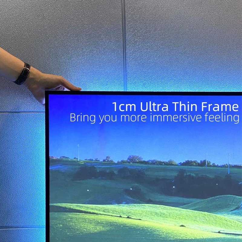 Yinzam 150 inch ALR PET Crystal Fixed Frame Screen,XY Screen Ambient Light Rejecting Projection for VAVA/Benq/JmGO