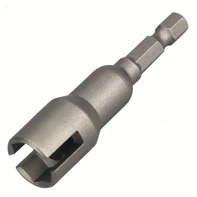 Natural Slotted Butterfly Hole Socket Wrench 65mm Hexagonal Handle Electric Screwdriver Wing Nut Socket Tool 2