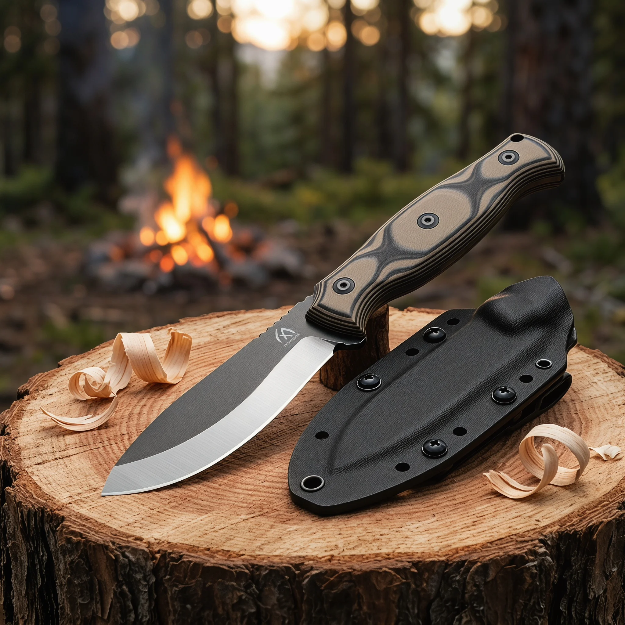 

Portable storage outdoor knife with exquisite sheath protection camping short distance travel multifunctional tool small knife