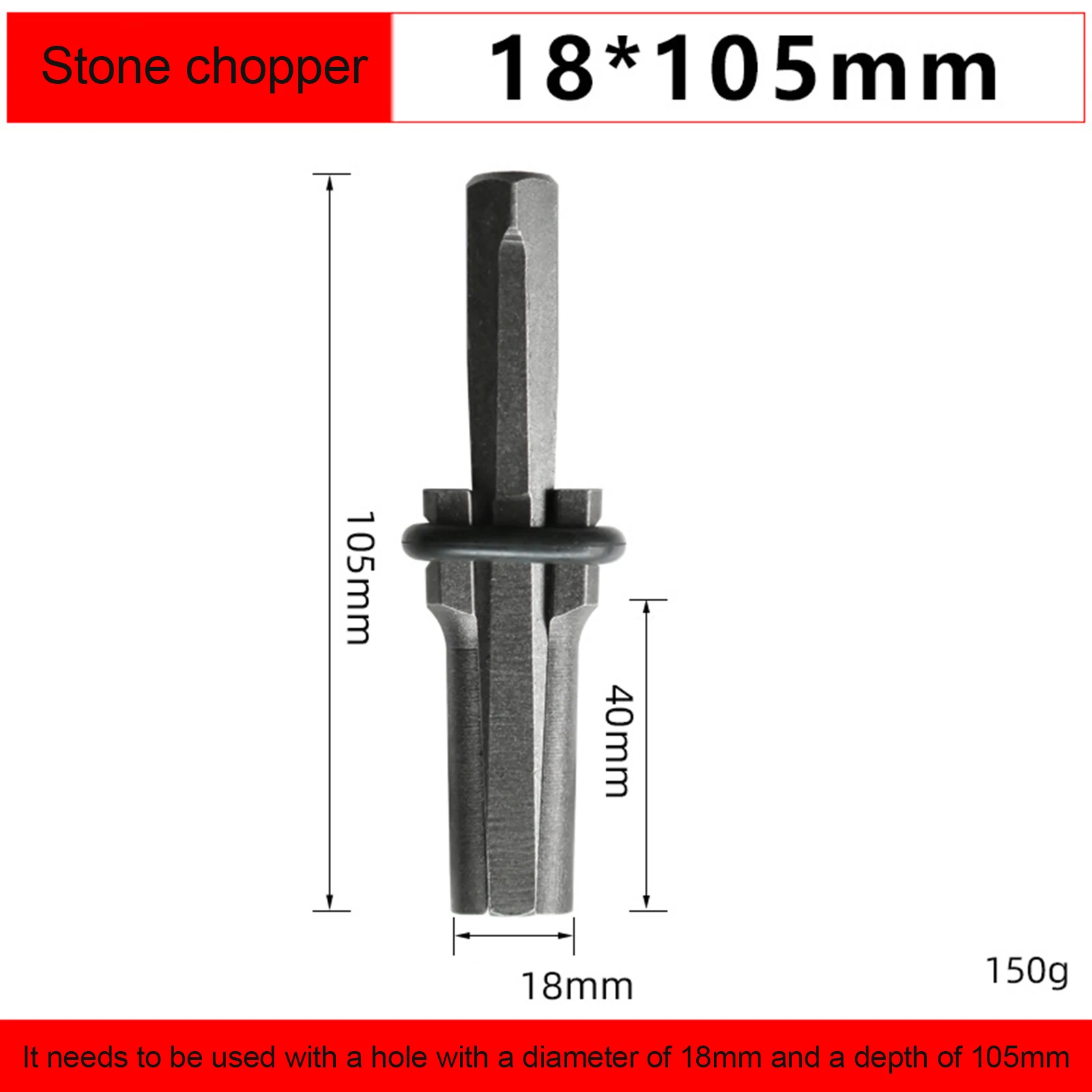 16/18Mm Betonnen Stenen Splijtwerktuigen Rotsstenen Splitters Handgereedschap Rock Splitters Handgereedschap Voor Marmer Buiten