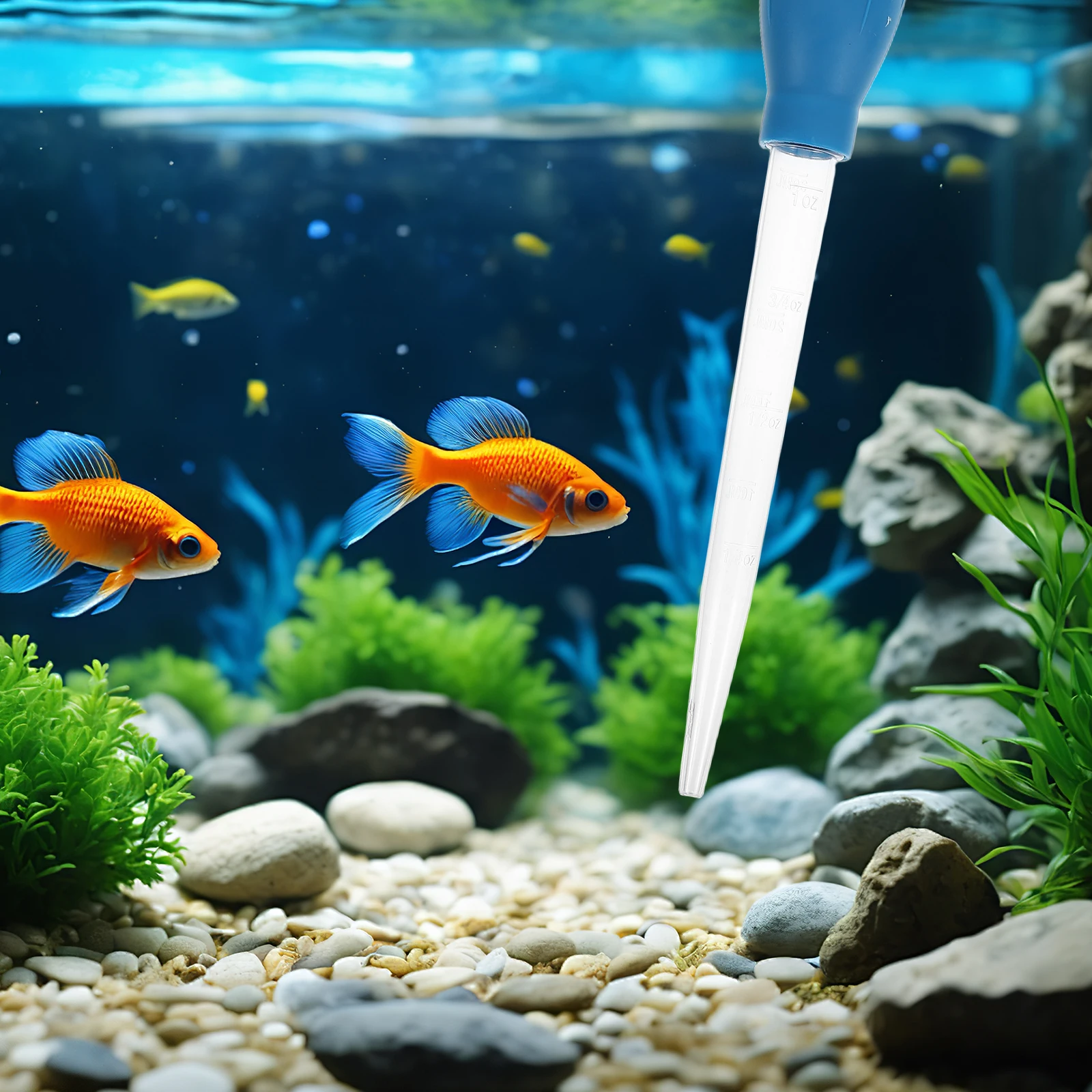 

Gravel Aquarium Cleaning Tool Long Pipette Coral Food Syringe Reef Spot Tube Manual Fish Tank Accessories Betta Tank Gravel