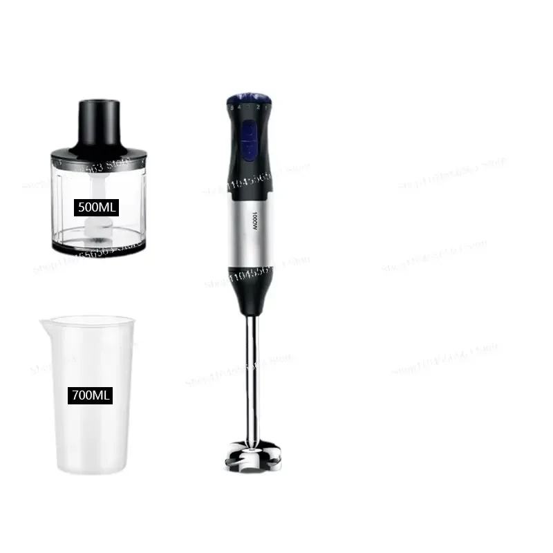 110V 1000W Handheld Immersion Blender, Multi-Use Stick Mixer for Cooking, Baking & Baby Food - Lightweight, Easy Clean