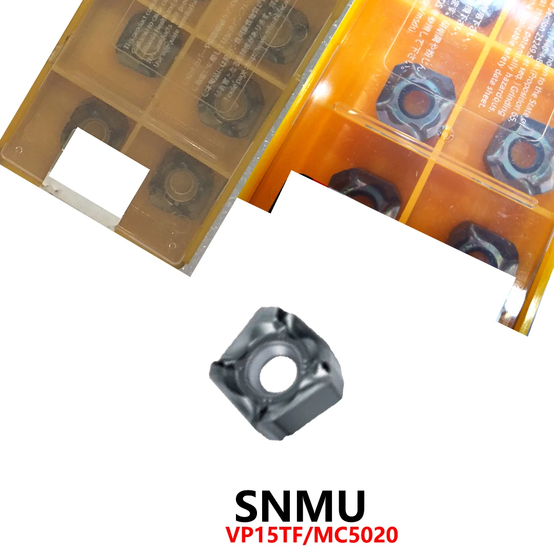 

Original SNMU 140812 SNMU140812 ANER SNMU140812ANER-H VP15TF SNMU140812ANER-M MC5020 Carbide Inserts For CNC Tools Holder Blades