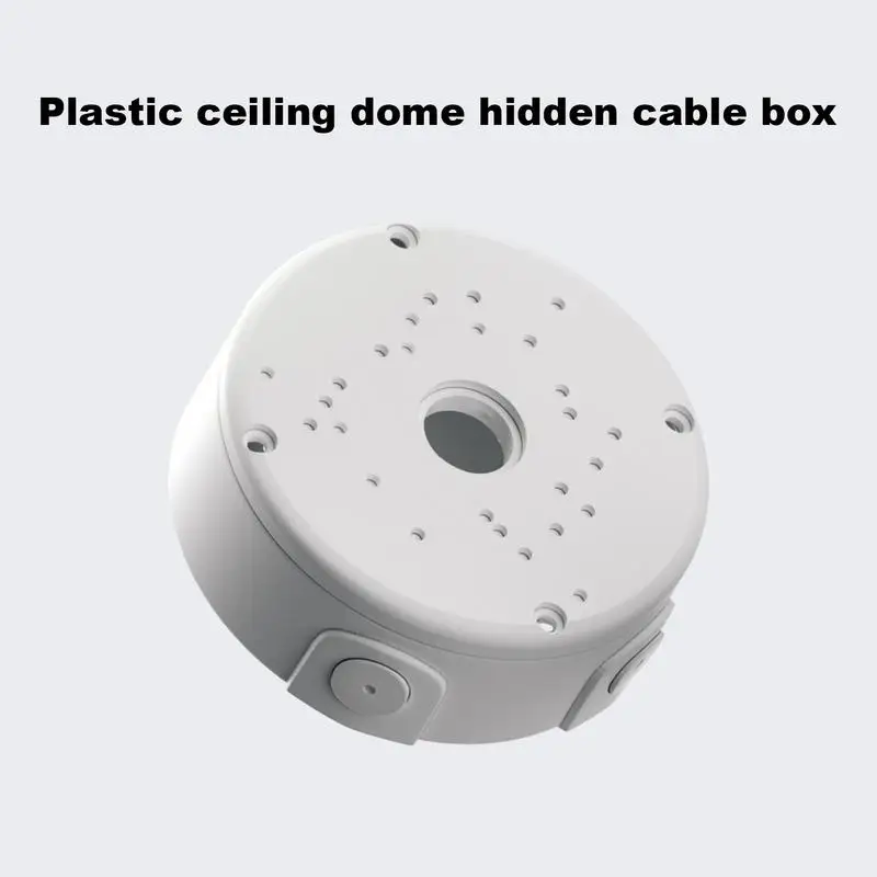 Camera Junction Box Junction Box Mount Bracket Hide Cable Junction Box Waterproof Camera Cover For Wall Ceiling