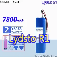 7800mAh For Xiaomi Lydsto R1 For Roidmi Eve Plus For Proscenic M7 MAX/Pro M8 Pro U6 For Lenovo LR1 Vacuum Cleaner Battery