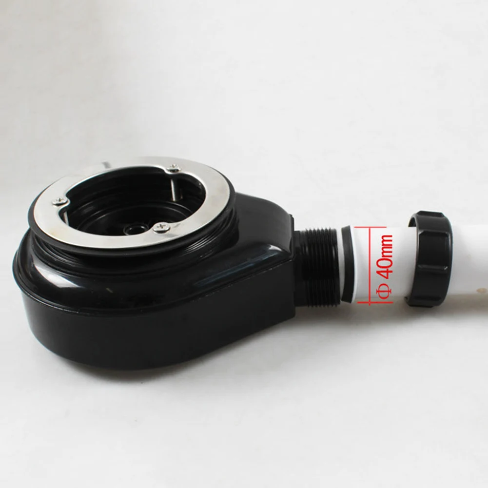 110mm ABS Shower Drain Odor-Preventing & Easy To Install Waste Pipes In Bathrooms Base Drainage Accessories