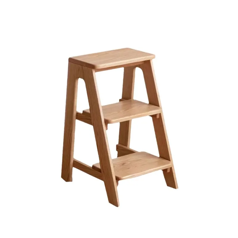 Oak bar chairs, kitchen stools, family dining stools