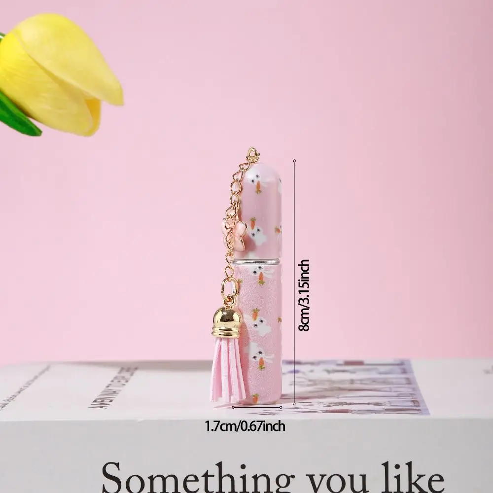 Uroczy mini flakon na perfumy 5 ml, wielokrotnego użytku, szczelny, z atomizerem do olejków eterycznych i alkoholu.