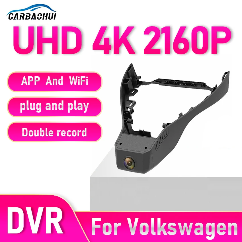 

Dash Cam For Volkswagen id.4 crozz 2022-2025,Wifi Car DVR Recorder with Night Vision, Loop Recording, OEM Style,Dashcam 4K 2160P