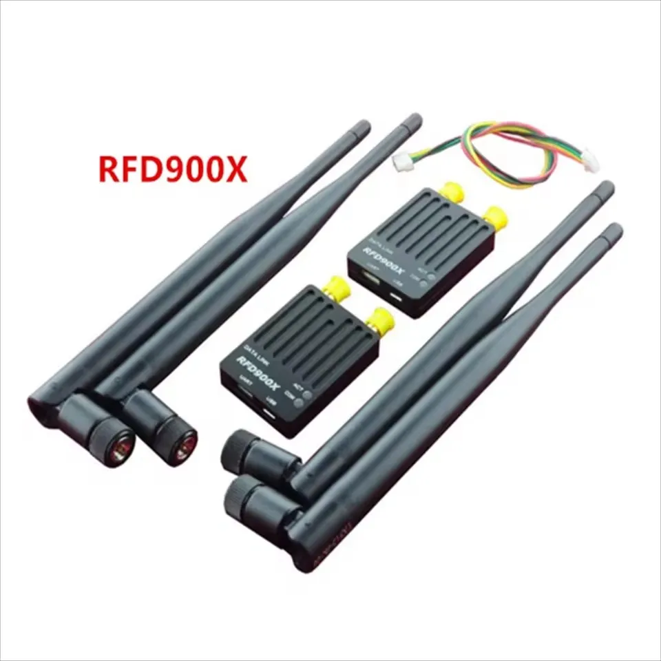 

New RFD900X UAV Data Transmission Radio Long-Range Module Support PPM / SBUS remote control signal forwarding
