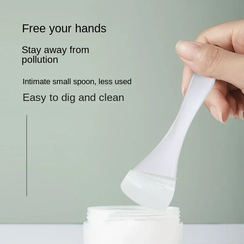 أداة وضع كريم العين المضادة للتجاعيد ، ملاصق مختلطة ، ذهب وردي ، عصي تدليك ، أداة مغرفة تجميل ، عصا قناع الوجه #5