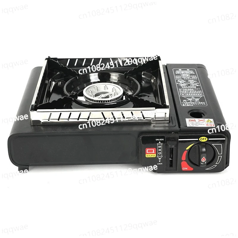 Portable Magnetic Windproof Gas Stove for Outdoor Camping, Picnic Hot Pot, Butane Gas Cooker with Carrying Case