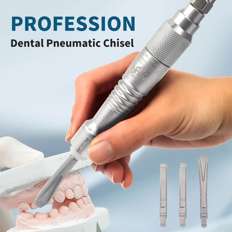 Mini Pneumatic Chisel Dental Medical Gypsum Cast Stomatology Engraver Pneumatic Scraper Brake Scaling Gas Shovel Chisel