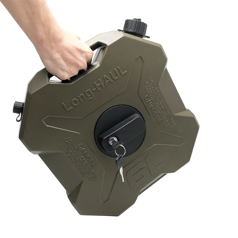 Voor BMW Motorfiets 6L Groene Brandstoftank Benzine Blikjes Vaten Kan Gas Reservecontainer Antistatische Jerry Kan Brandstoftank Pack Jerry kan