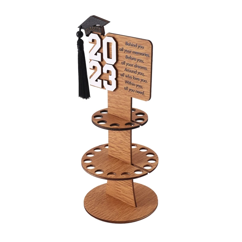 Graduation Gift Money Holder - DIY Double-Layer Cash Holders W/ 25 Holes Gift For Graduation Party