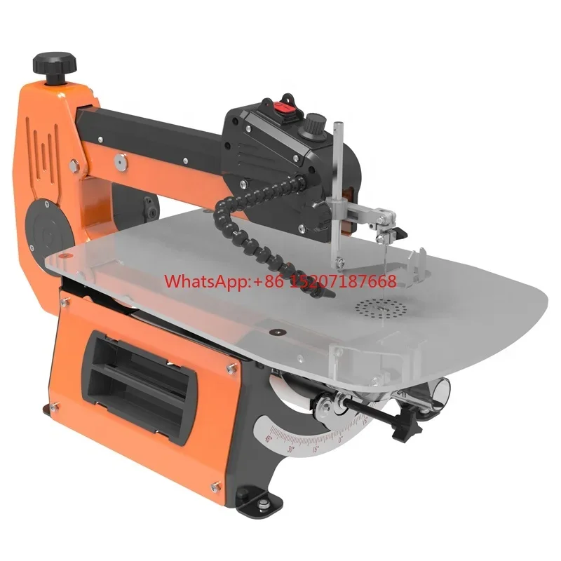 120W Motor 18 inch Variable Speed Parallel Arm Scroll Saw to Cut 3/4