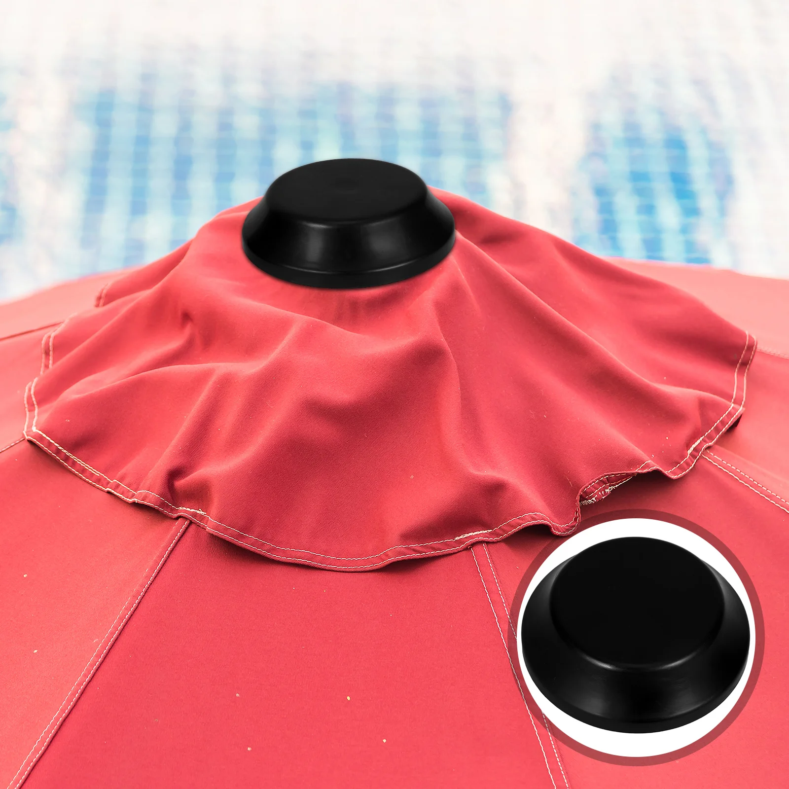 

2pcs Outdoor Accessories Replacement Plastic Patio Tip Cover For Camping Courtyard Garden Beach Reusable Durable Repair
