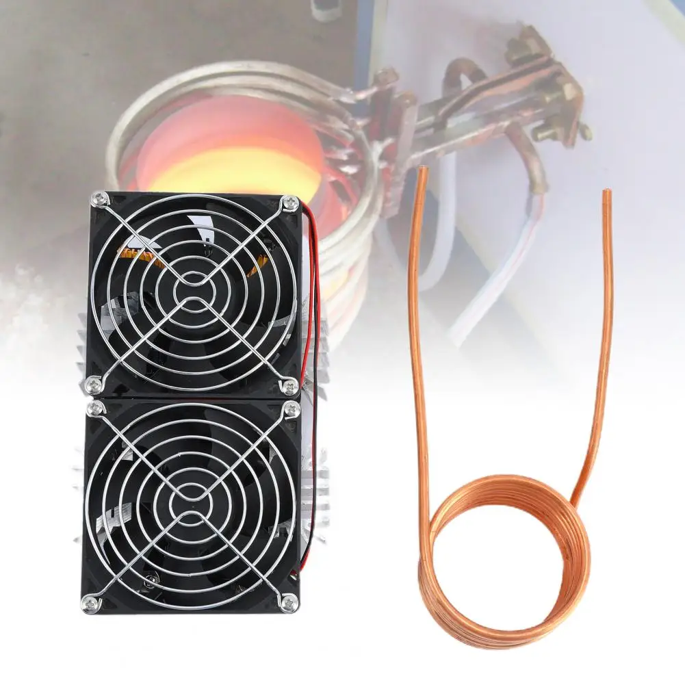 Practical Driver Heater Safe Heating Board 12V-48V ZVS Coil Induction Heater Low Noise