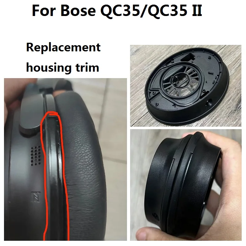bose qc35 2 교체용 하우징 트림: 정확한 수리 부품으로 오래 사용 가능한 헤드폰 보호