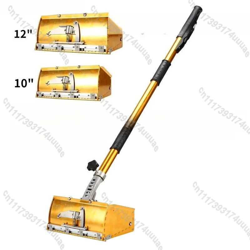 Manual Wall Plastering Tool Set, Putty Scraper Trowel with Scraper Box for Painting Plaster Work