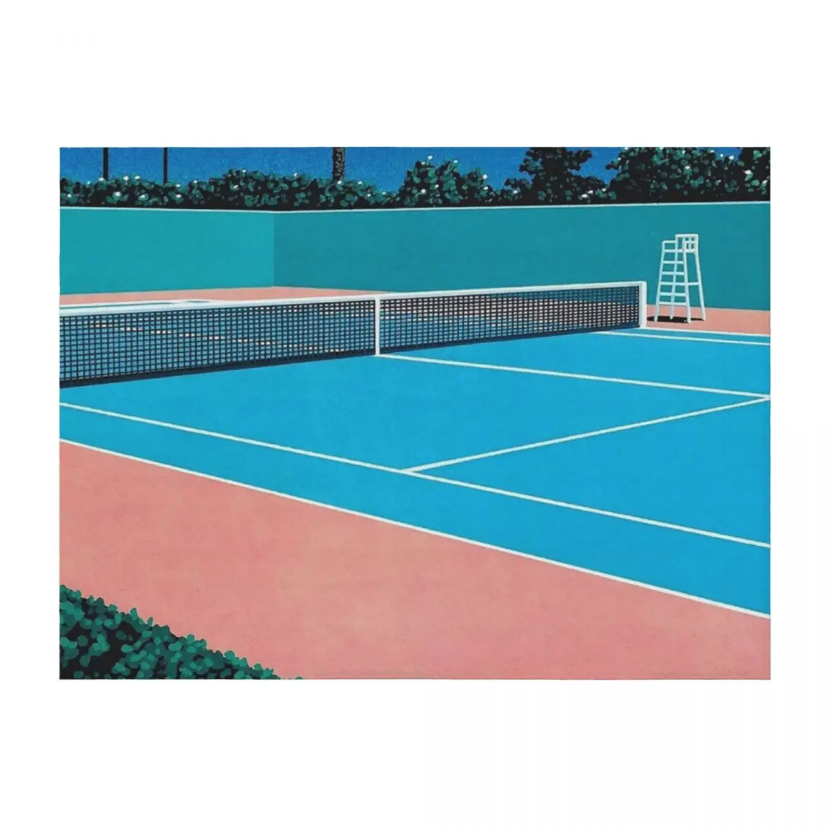 

Hiroshi Nagai Throw Blanket for sofa Moving Multi-Purpose Extra Large Throw Blankets