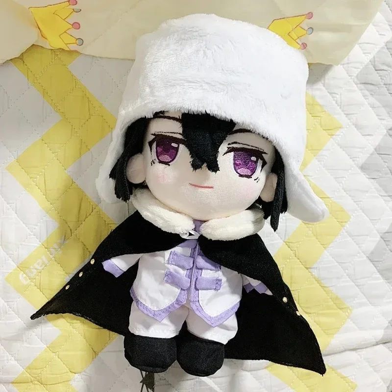 Hot Anime  Fyodor Dostoyevsky Cosplay Cute DIY Change Dolls Plush Dress Up Clothing Pillow Toy Xmas Kids Gift