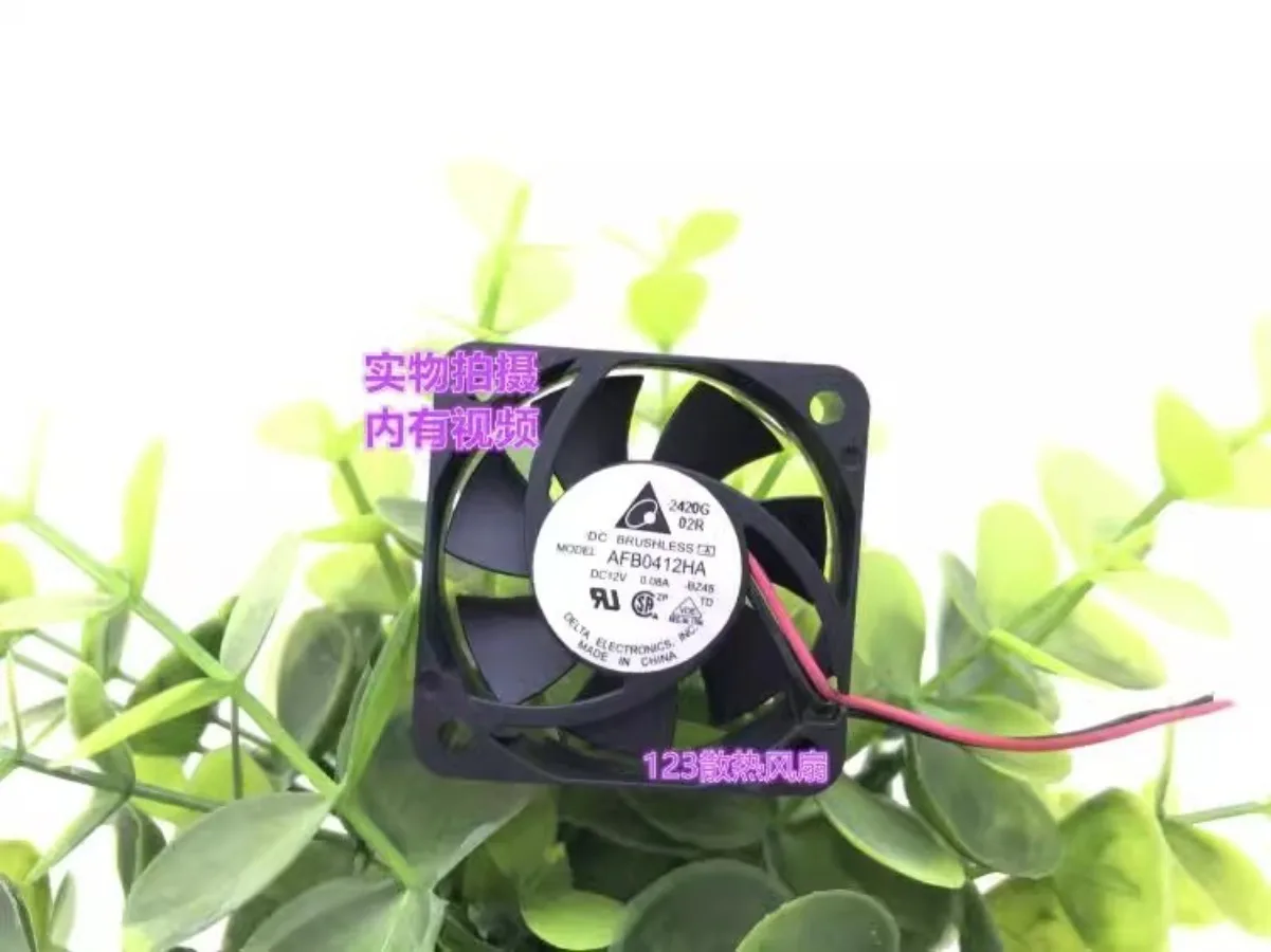 

For DELTA AFB0412HA 4010 DC12V 0.08A 4CM 2-Wire Double Ball Bearing Cooling Fan