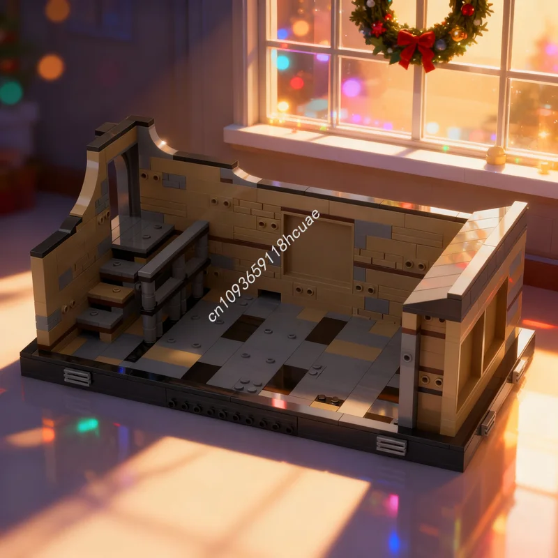 373ピース MOC バブ・フリックの工房 シーズンアドベント スターバトル モデルビルディングブロック クリスマスギフト おもちゃ 建築教育