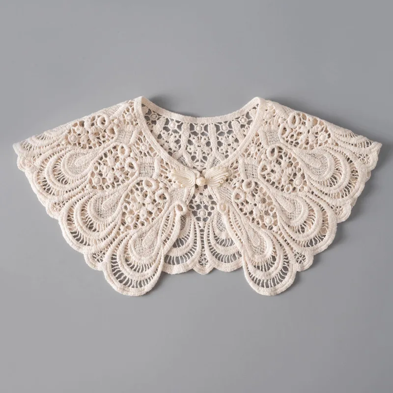 

1 шт. новый хлопковый кружевной воротник parches ropa универсальный внешний шарф, маленький шарф, нашивки для одежды