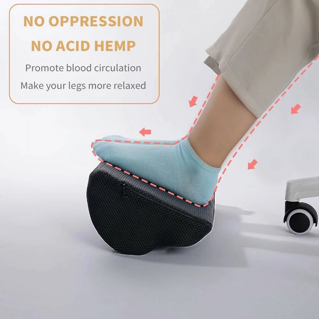Feet Rest Pillow Home Office Under Desk Foot Rest Cushion Working Studying Feet Support Pillow
