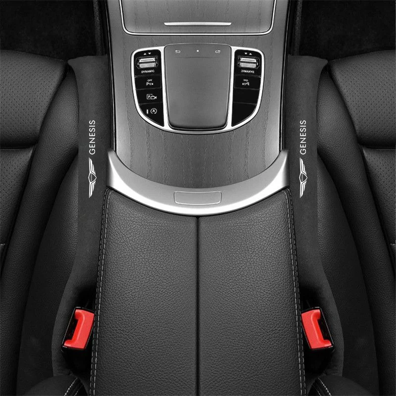 Car Seat Gap Filler Soft Car Styling Padding Leather Leak Pads Plugs For Genesis G80 G70 GV80 G80 G90 GV60 GV70 MINT ESSENTIA