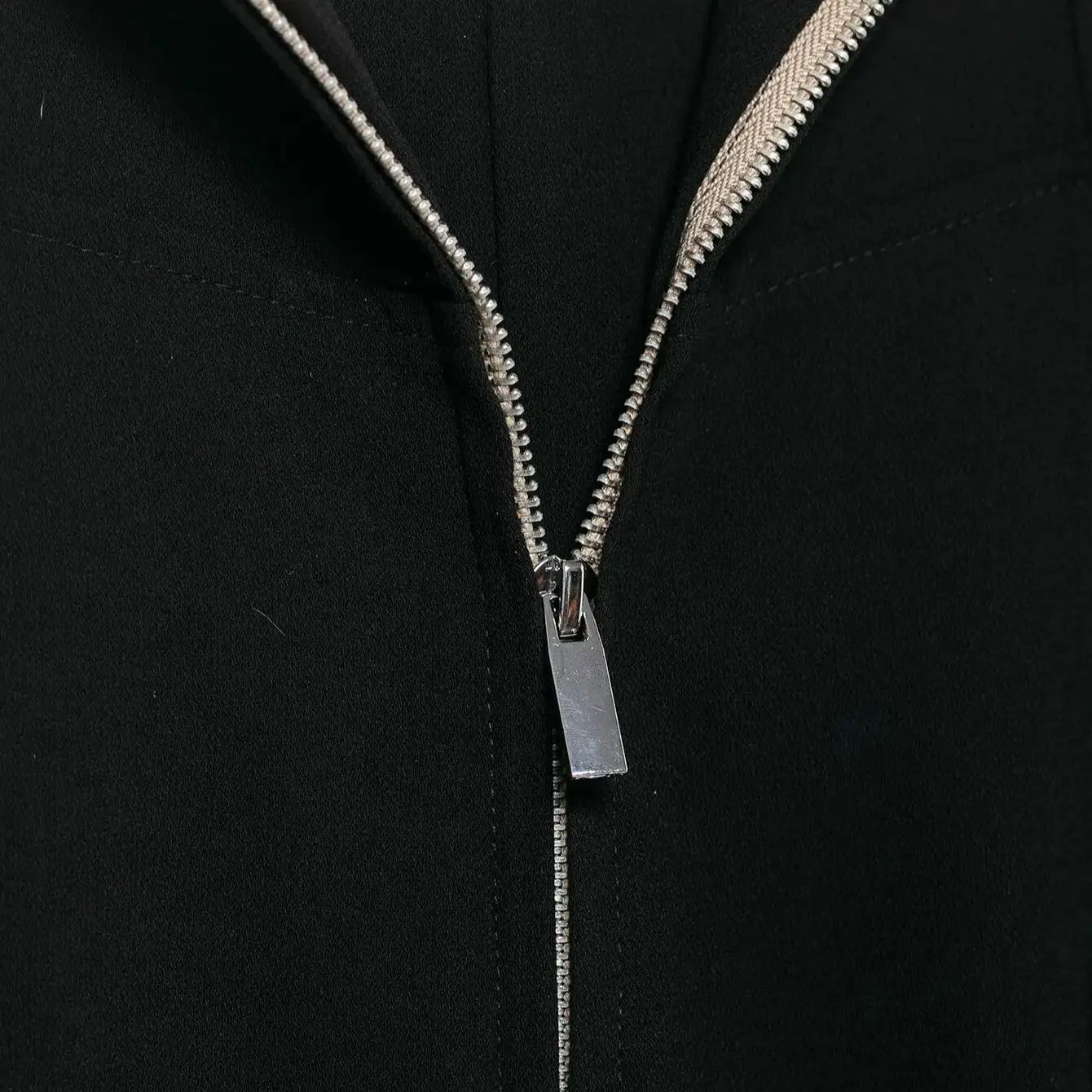 Damskie długie spodnie wiosenne, nowy styl, jednolity kolor, ozdobny zamek błyskawiczny, spodnie z wysokim stanem, moda do pracy, casualowe, z charakterem.