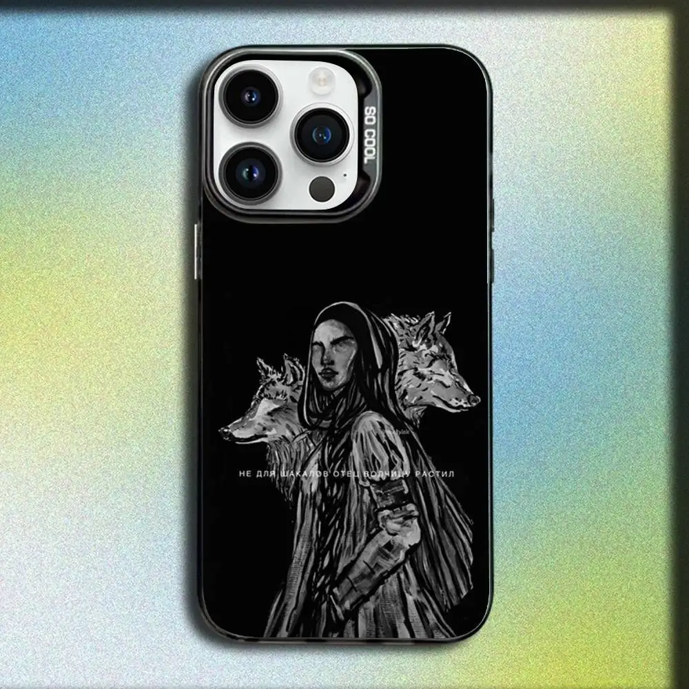 เคสโทรศัพท์ลายธงชาติเชชเชน สำหรับ iPhone 17,16,15,14,13,12,11,Pro,Max,Plus,E,SE4,Air,Mini สีดำ กล่อง IMD