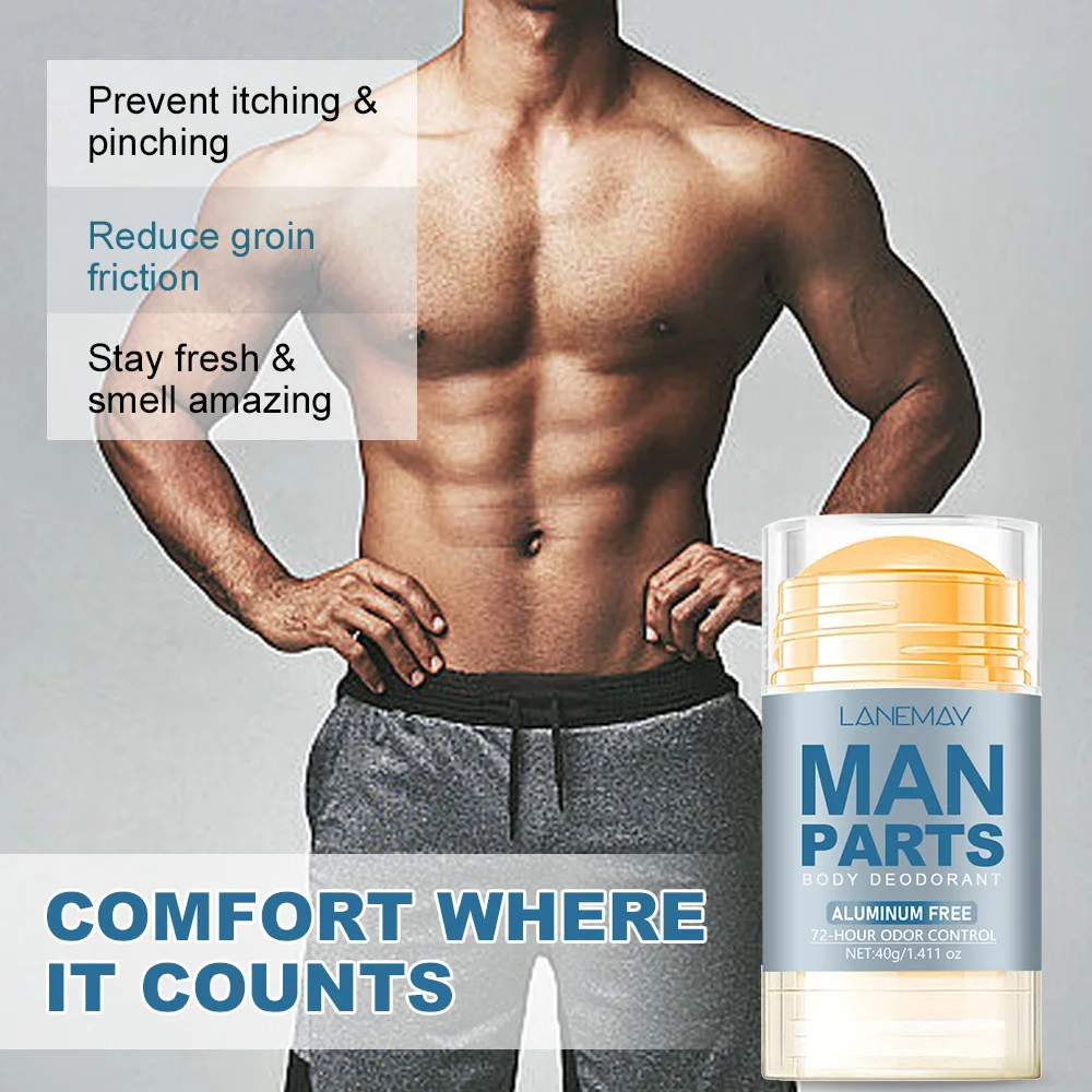 Men Mint Deodorant Stick Anti Sweating Keep Drying Lasting Fragrance Remove Armpit Odor Underarm Refresh Sticks Men's care 40g