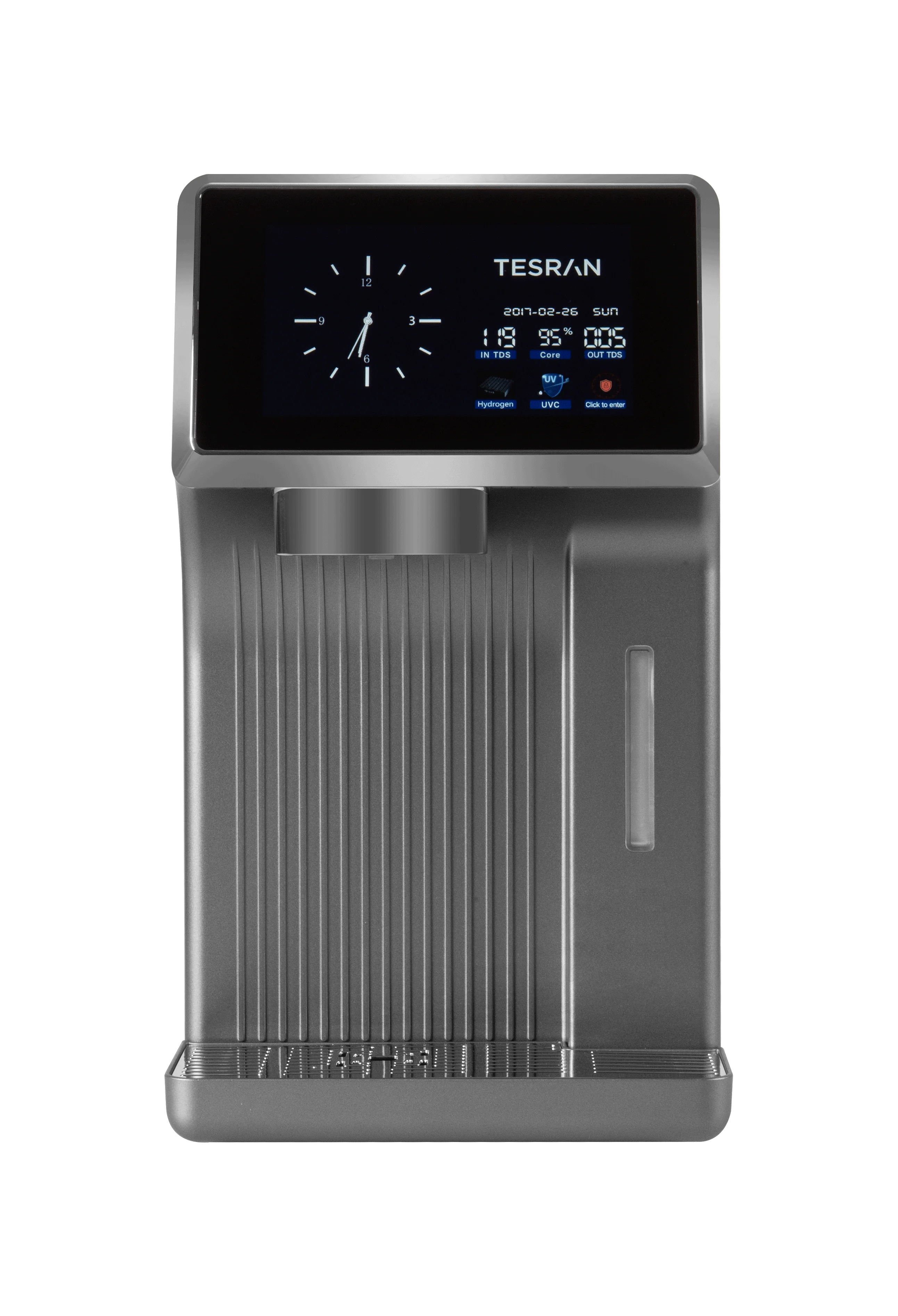 

Новый очиститель воды с высоким содержанием водорода 2026 года | Долговечный фильтр + сенсорный экран с функцией плавающего касания, сертифицированный CE для рынка ЕС