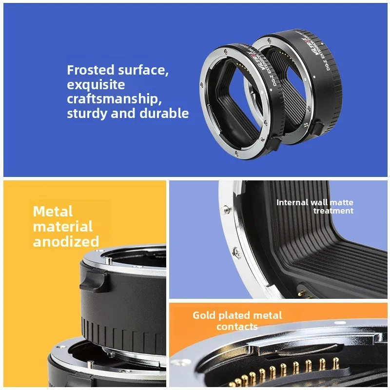 Anel macro, para micro câmera única Nikon Z6 Z7, anel de close-up com autofoco