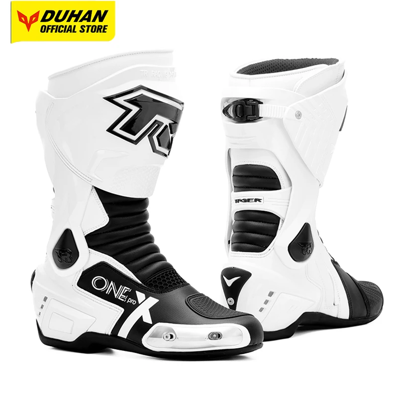 

Motorcycle Boots Track Riding Racing Botas Men motocross Boots Anti fall and wear-resistant Moto Accesorios
