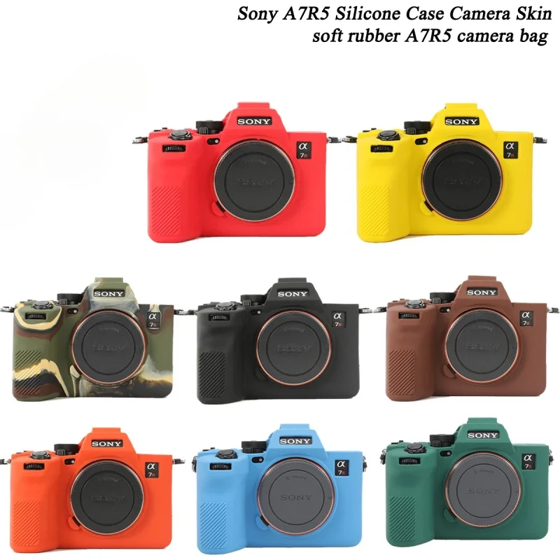 

For Sony a7rv a7r5 rubber case protective cover skin soft silicone camera case body bag