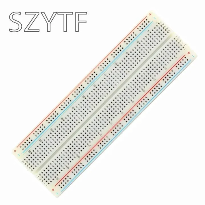 Breadboard connection cable mini breadboard transparent splicable hole board experiment board