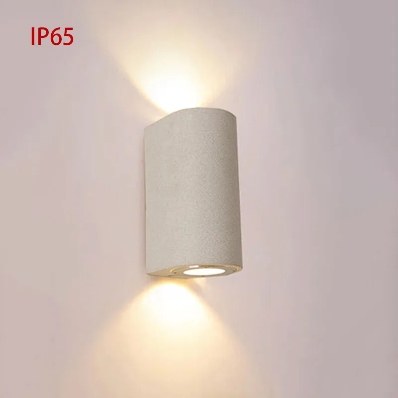 Modern Minimalist Cement Style Outdoor Wall Lamp Wabi Sabi Apartment Home Decoration Light Industrial Style Led Corridor Light