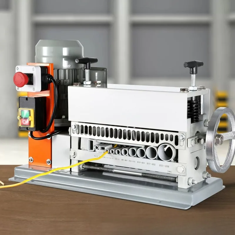 Wire stripping machine 220V electric automatic waste wire and cable peeling and peeling artifact tool peeling