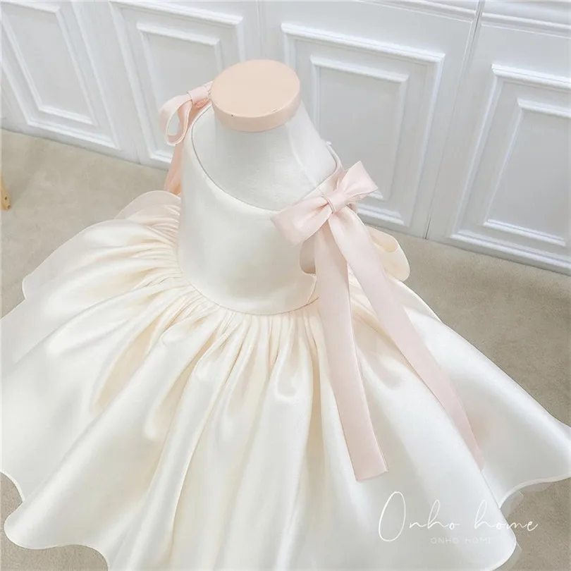 Baby Girls Dress 1 Year Birthday Party Baby Dress Princess Party Wedding Kids Dresses For Girls Infant Baptism Christening Gowns