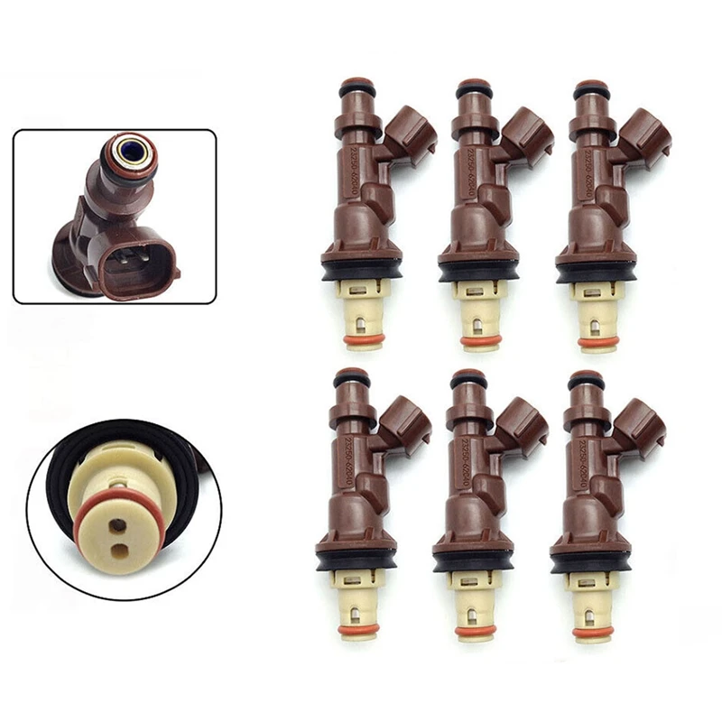 Fuel Injector 23250-62040 23209-62040 For Toyota Tacoma  4Runner 3.4L V6 1994-2004 842-12251 2325062040