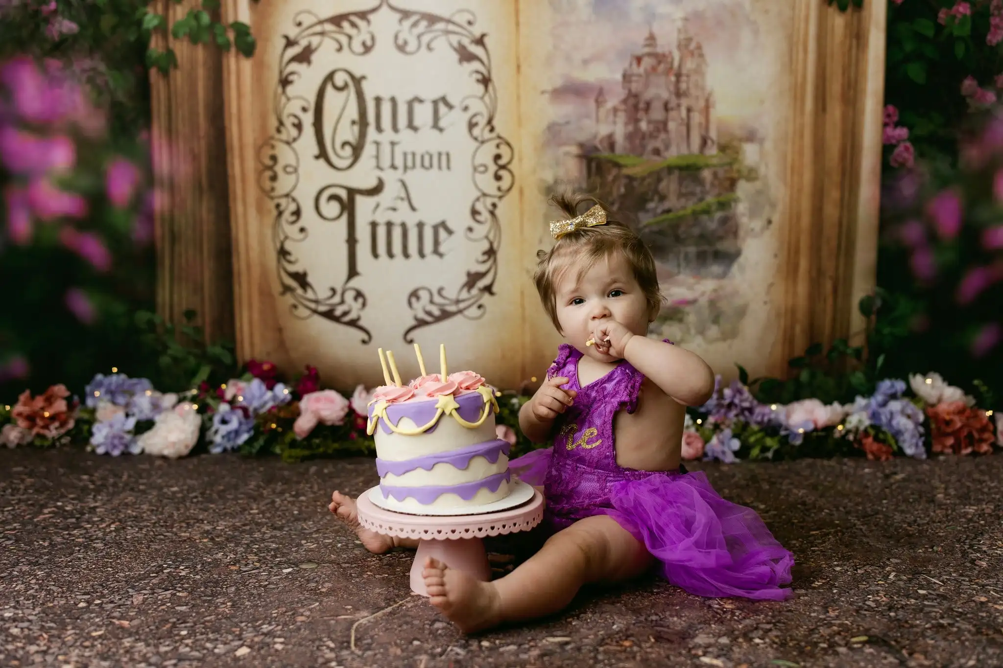 Princess Ever After Wonderland Backdrop Child Girl Photography Kids Baby Birthday Cake Smash Safari Mystery Garden Background