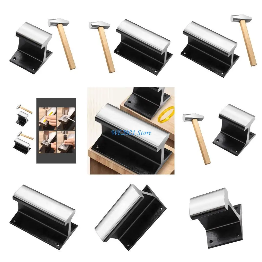 

G5GC Портативная прочная наковальня из литой стали весом 22 фунта. Стильный дизайн. Аксессуар для кузнецов и любителей