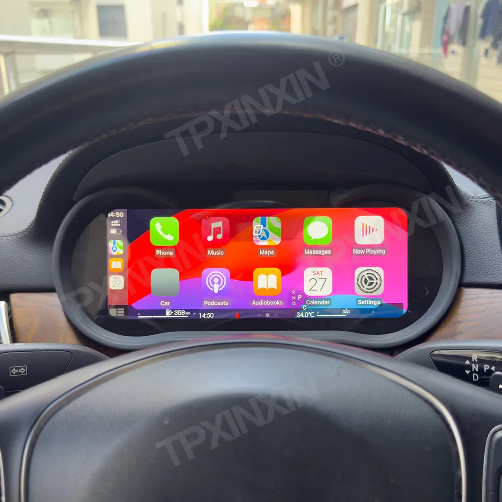 Car Digital Cluster For Mercedes Benz ML 2013-2015 ML300 ML350 ML320 ML400 LCD Instrument Panel Carplay Navigation Dashboard